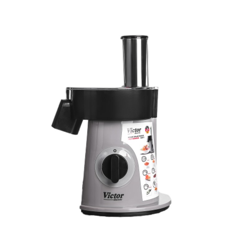 سالادساز ویکتور VK-1100SM: 6 دیسک استیل، برش حرفه‌ای در چند ثانیه